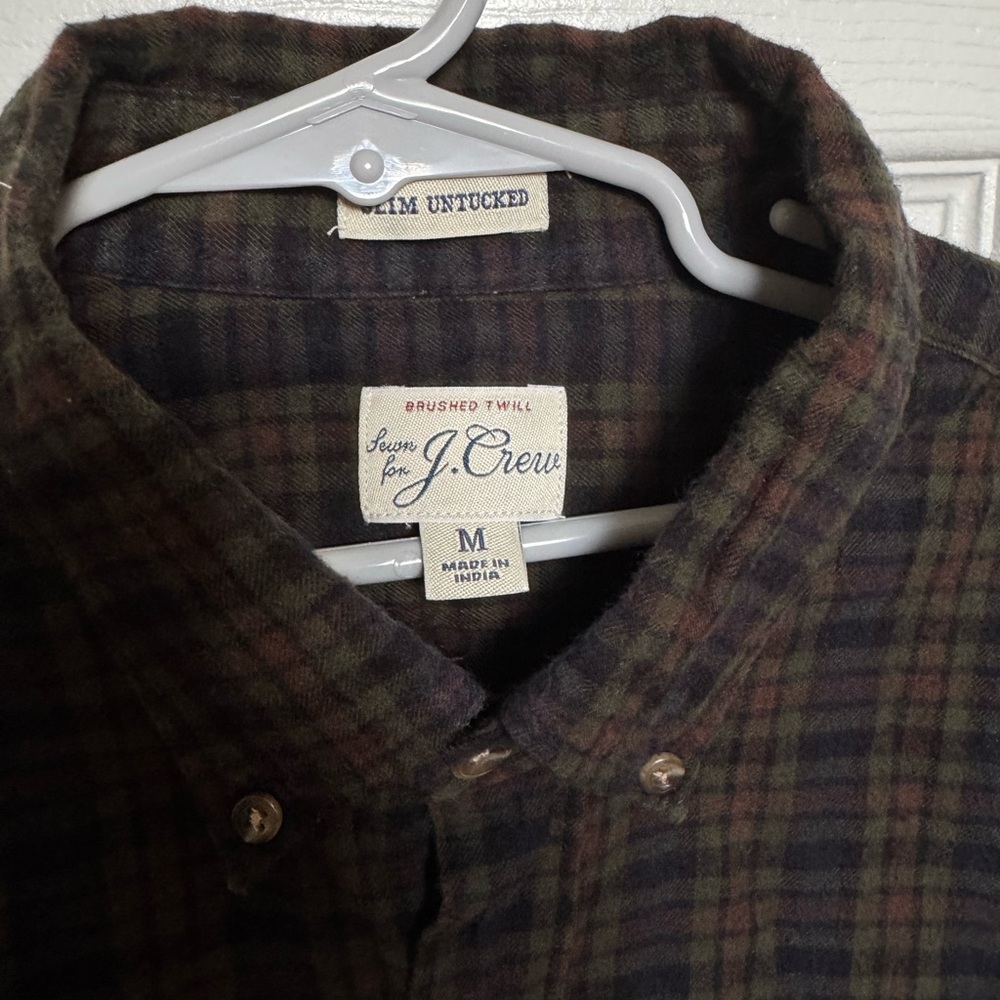 J. Crew Men's Plaid Shirt